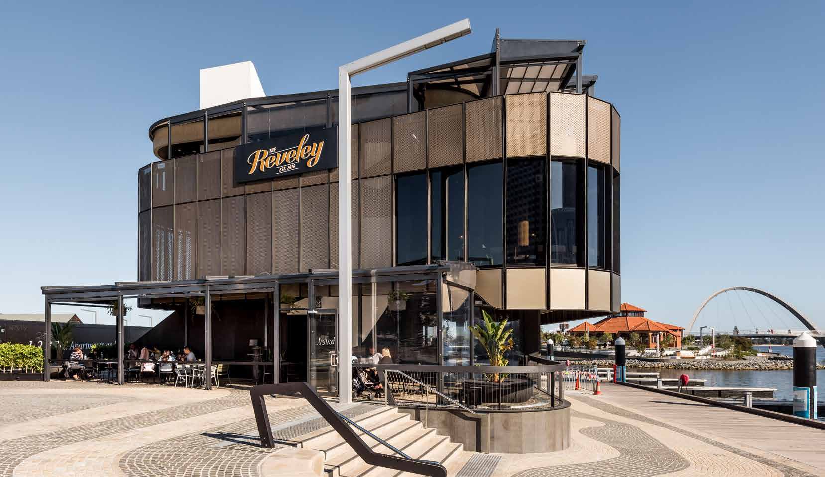 The Reveley, Retractable Roof System, Elizabeth Quay, Perth