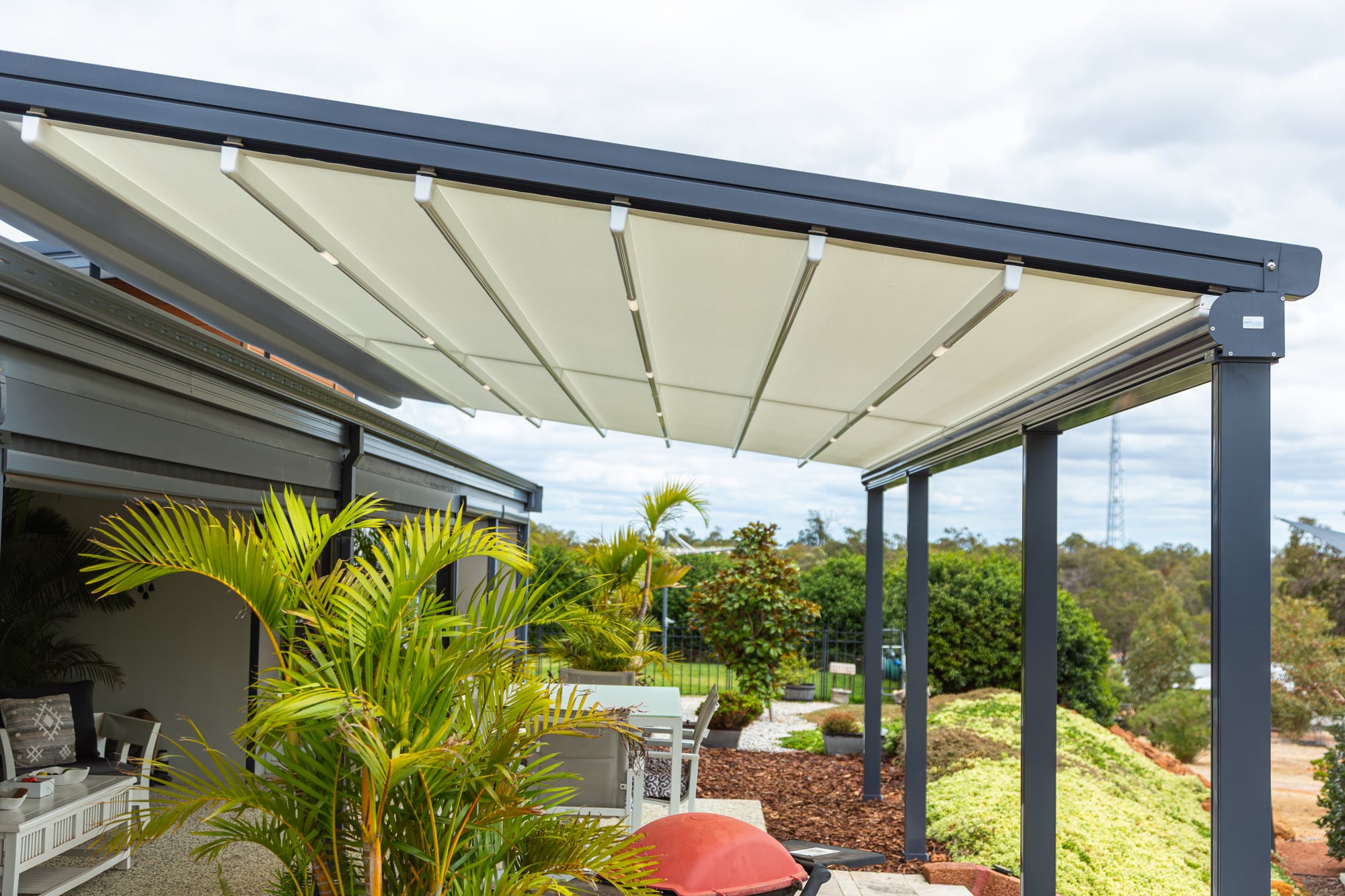 The Perth Hills Outdoor Room install