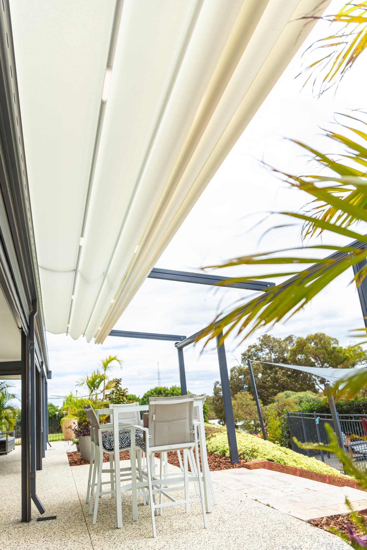 Retractable Roof System install
