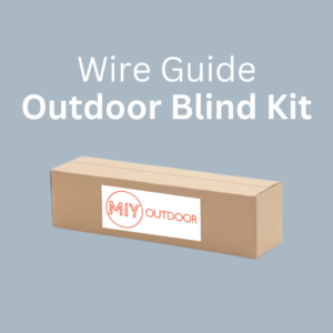 Wire Guide Outdoor Blind Kit