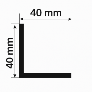 Back Angles - Back Angle 40mm x 40mm
