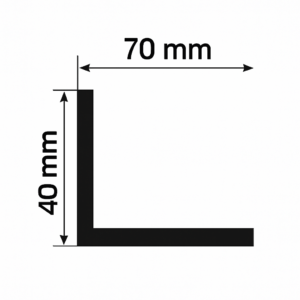 Back Angles - Back Angle 40mm x 70mm