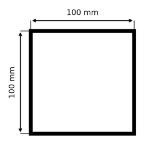 Posts - Post 100mm x 100mm (2mm Steel)