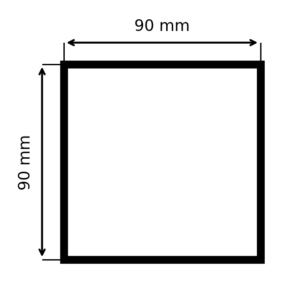 Posts - Post 90mm x 90mm (2mm Steel)