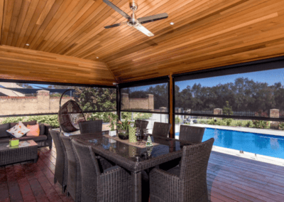 motorised outdoor blinds