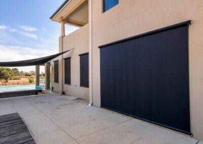 Weatherproof outdoor blinds for Australian homes