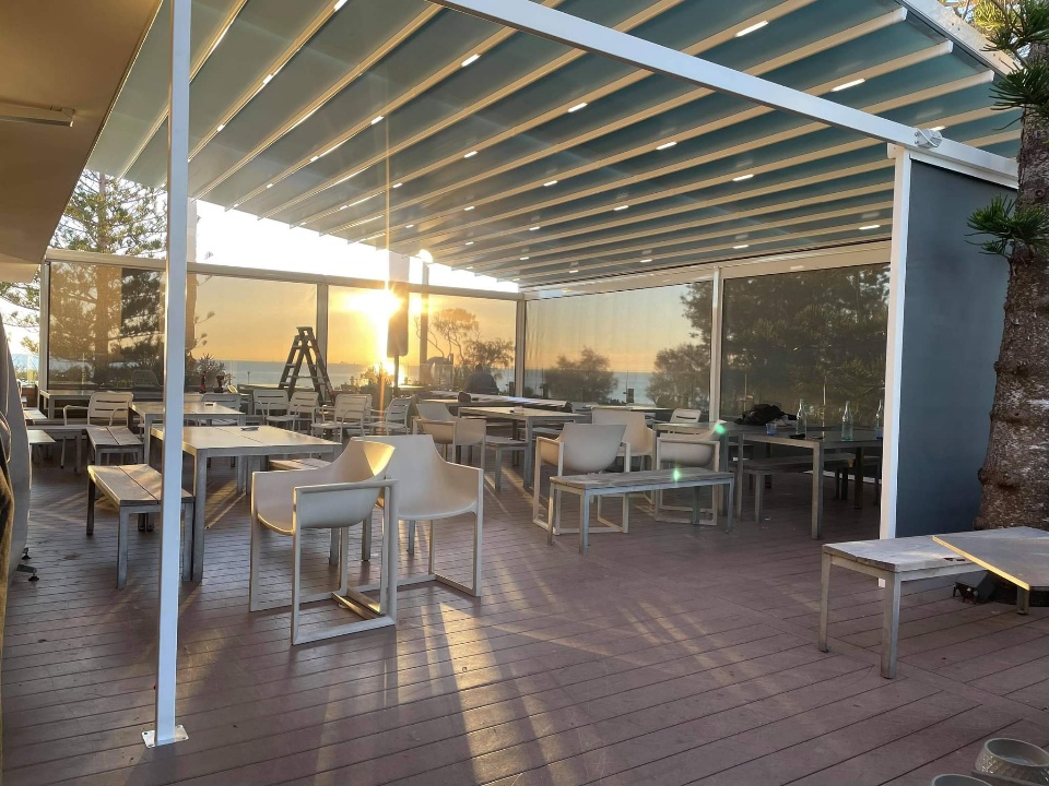 Installing a folding-arm awning